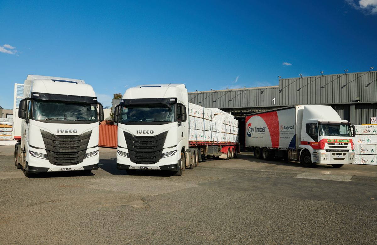 New S-Ways continue City Timber’s 48-year relationship with IVECO