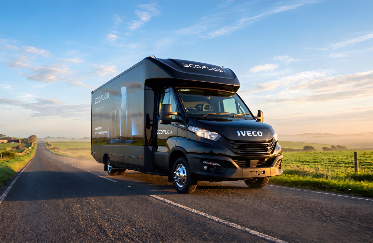 EcoFlow on a charge with IVECO