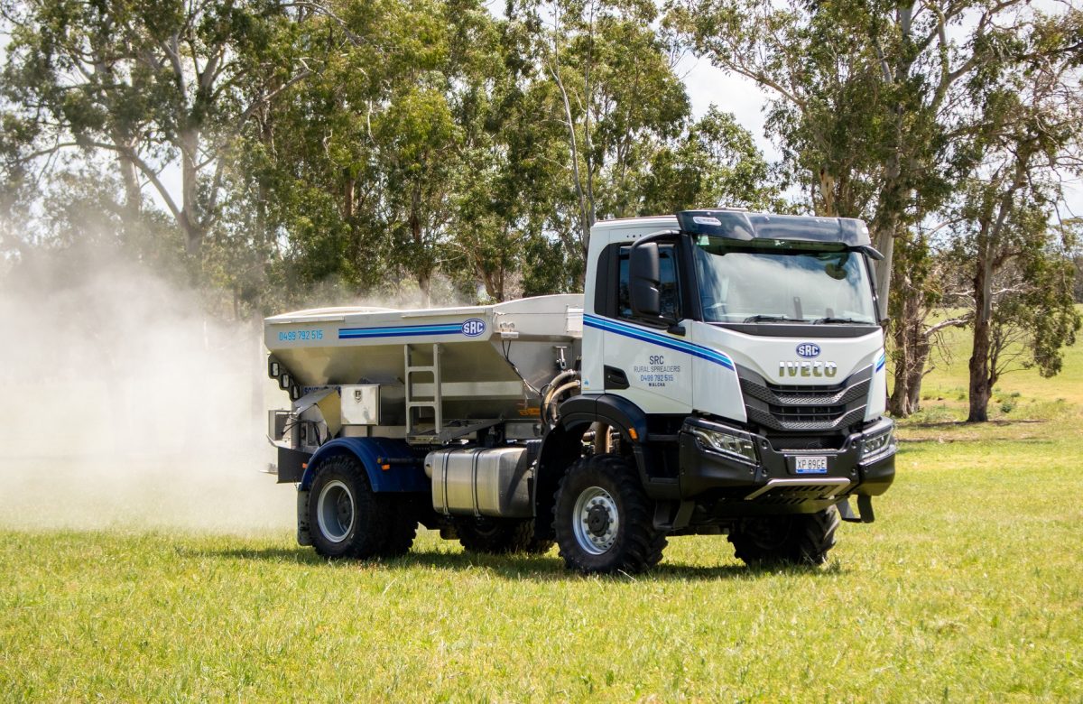Muddy paddocks and wombat holes all in a day’s work for IVECO T-Way 4×4 fleet