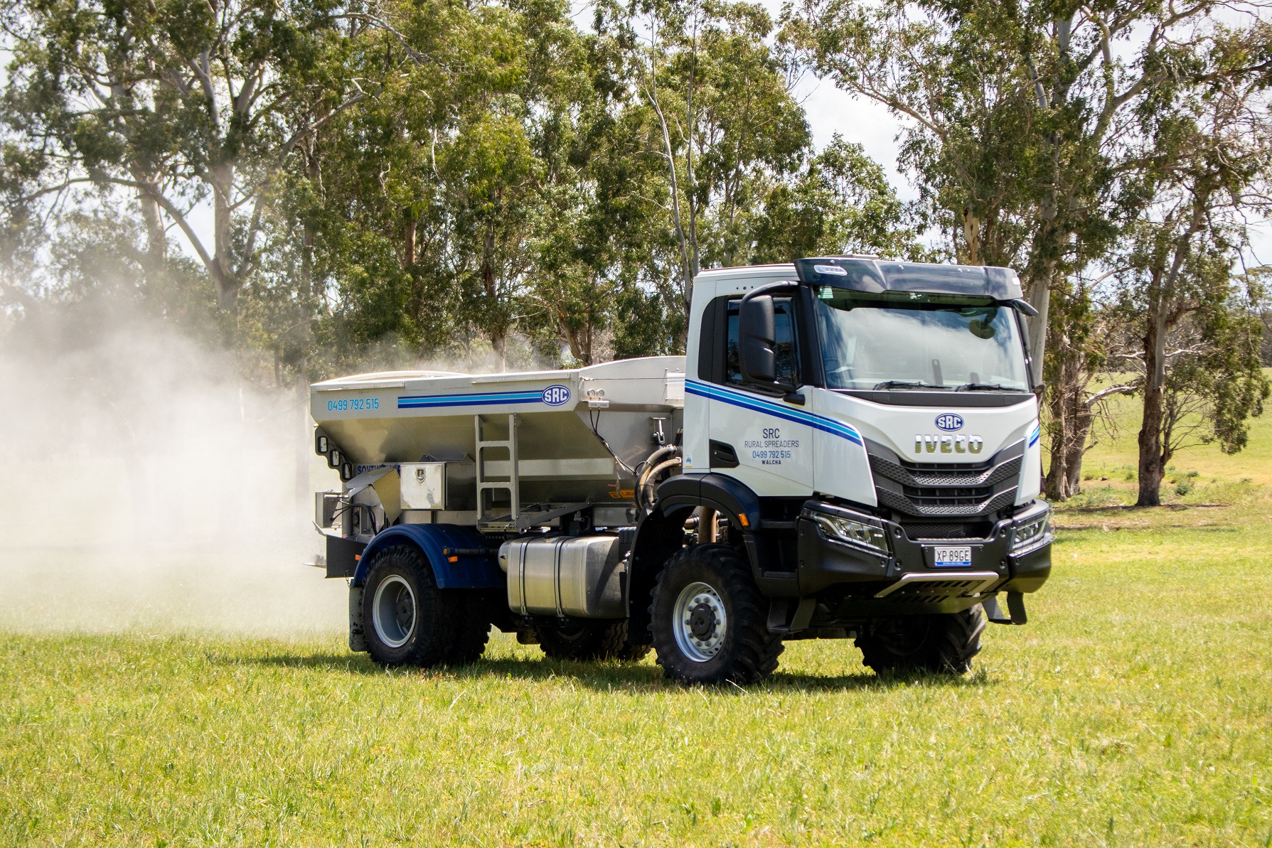 Muddy paddocks and wombat holes all in a day’s work for IVECO T-Way 4×4 fleet